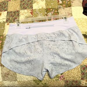 Lululemon 2.5inch Speed Up Shorts Pastel Blue